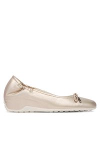HÖGL Baleriny 1-103711 Złoty. Kolor: złoty. Materiał: skóra #1