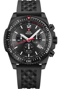 Zegarek Swiss Military Hanowa Zegarek męski Swiss Military by Chrono SM34093.05 czarny. Kolor: czarny #1
