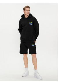 Hugo Bluza Nerrain 50513290 Czarny Relaxed Fit. Kolor: czarny. Materiał: bawełna