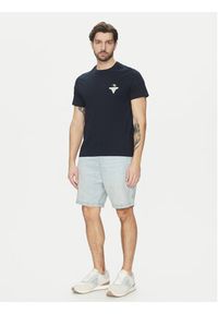Guess Jeans T-Shirt M5GI55 K8FQ4 Granatowy Regular Fit. Kolor: niebieski. Materiał: bawełna #3