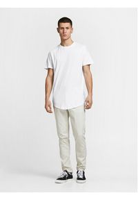 Jack & Jones Komplet t-shirtów Noa 12191765 Biały Regular Fit. Kolor: biały. Materiał: bawełna #4