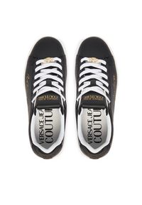 Versace Jeans Couture Sneakersy 80VA3SKL ZPB77 G89 Czarny. Kolor: czarny. Materiał: skóra #3