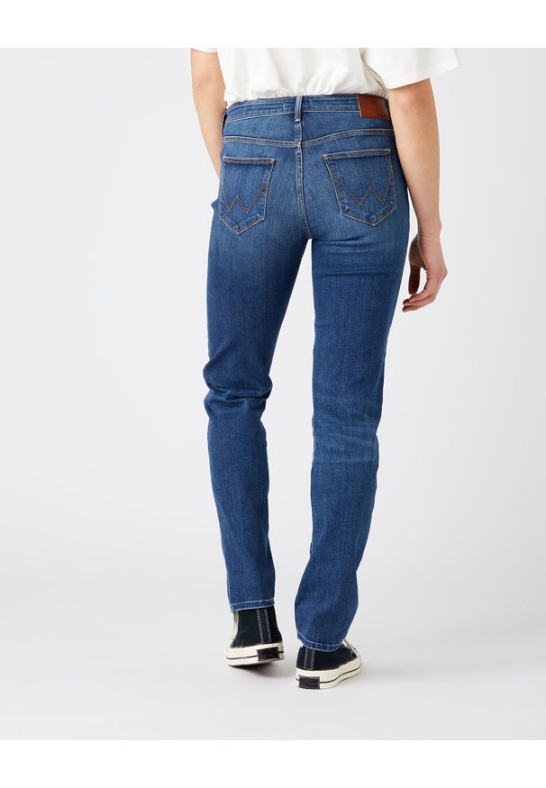 Wrangler - WRANGLER SLIM DAMSKIE SPODNIE JEANSOWE JEANSY DŻINSY GOOD LUCK W28LZG29W
