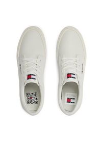 Tommy Jeans Sneakersy Tjm Vulc. Skate Derby Ess EM0EM01400 Écru. Materiał: skóra. Sport: skateboard #3