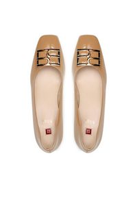 HÖGL Czółenka 0-174024 Beżowy. Kolor: beżowy. Materiał: skóra, lakier #5