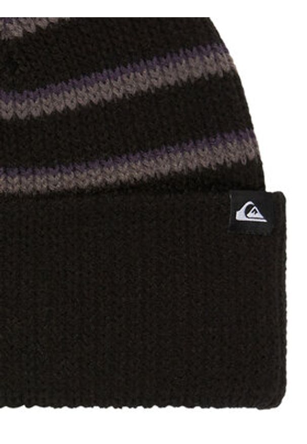 Quiksilver Czapka Split EQYHA03424 Czarny. Kolor: czarny. Materiał: akryl