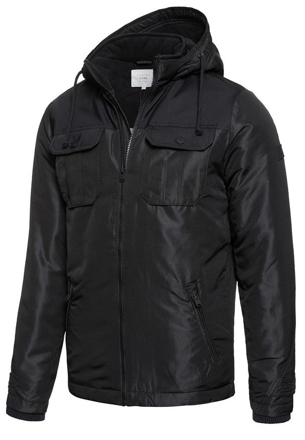 Jack & Jones - KURTKA JACK & JONES JCOFLICKER JACKET BLACK 12115962