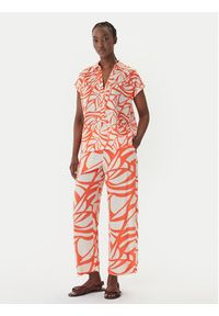 LOLA CASADEMUNT Koszula LS2615097 Pomarańczowy Regular Fit. Kolor: pomarańczowy. Materiał: bawełna #6