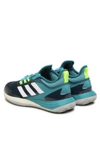 Adidas - adidas Buty Adizero Ubersonic 4.1 Cl M ID1569 Turkusowy. Kolor: turkusowy. Materiał: materiał #5