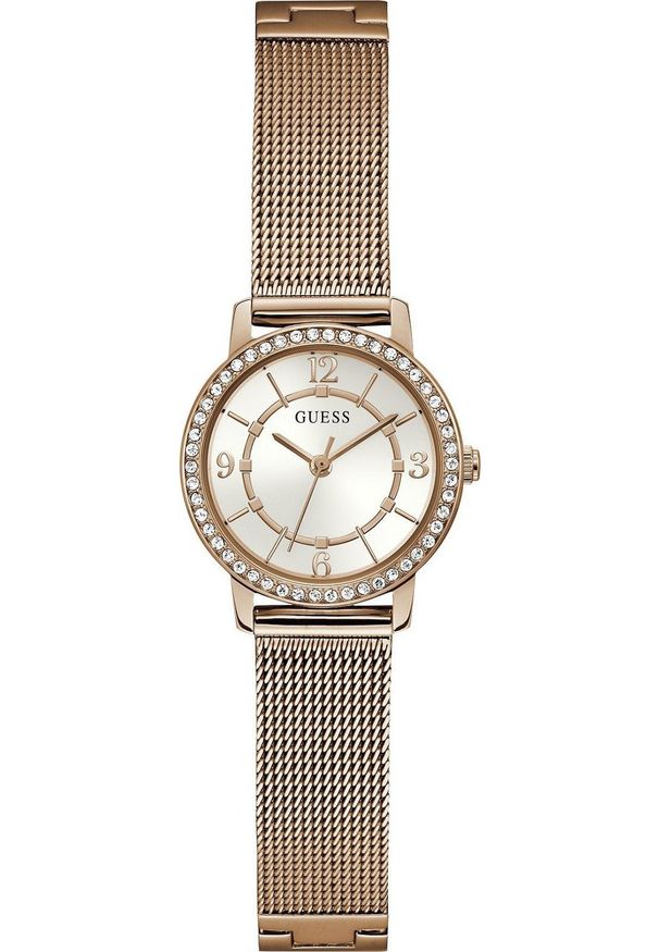 Zegarek Guess Zegarek damski Guess GW0534L3 różowe złoto. Kolor: złoty, wielokolorowy, różowy