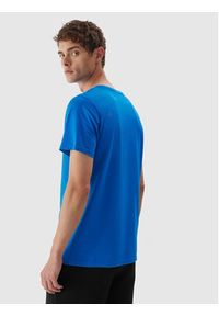 4f - 4F T-Shirt 4FAW23TTSHM0876 Niebieski Regular Fit. Kolor: niebieski. Materiał: bawełna #6