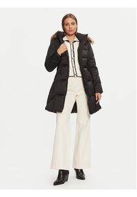 Guess Płaszcz zimowy New Olga W4BL40 WEX52 Czarny Regular Fit. Kolor: czarny. Materiał: syntetyk. Sezon: zima #8