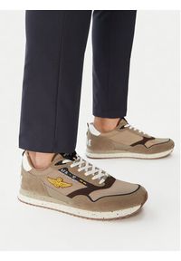 Aeronautica Militare Sneakersy 261SC0288UCT03545 Beżowy. Kolor: beżowy. Materiał: materiał #4