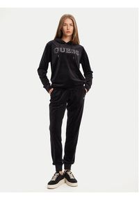Guess Bluza V4RQ25 K0232 Czarny Regular Fit. Kolor: czarny. Materiał: syntetyk
