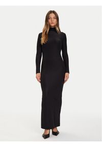 Guess Sukienka codzienna O5BK02 KCDE0 Czarny Slim Fit. Okazja: na co dzień. Kolor: czarny. Materiał: syntetyk. Typ sukienki: proste. Styl: casual #1