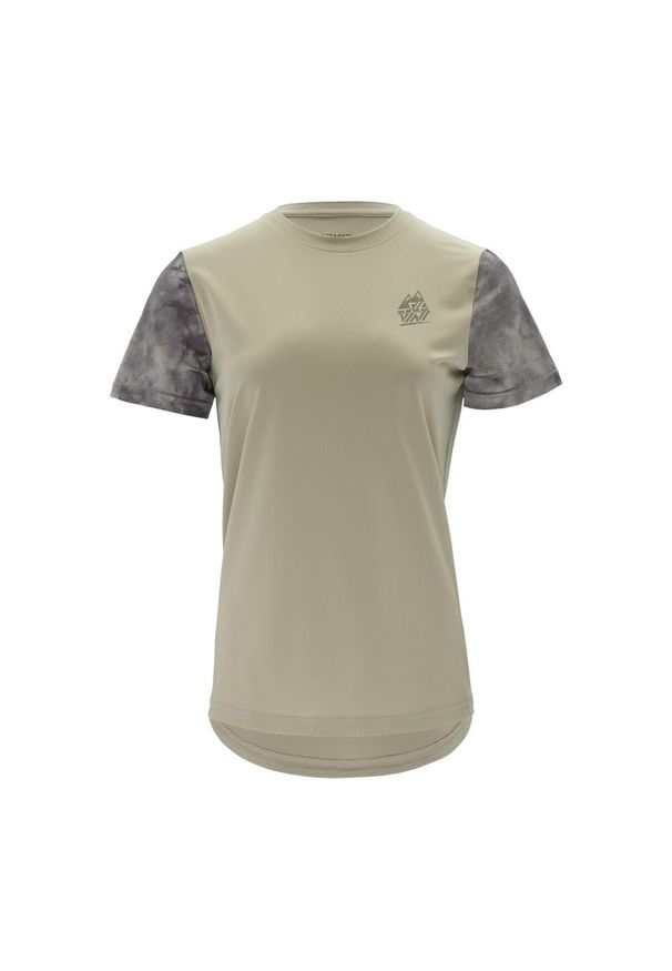 Damski jersey Silvini Enduro Denna. Kolor: biały, zielony, wielokolorowy. Materiał: jersey. Sport: kolarstwo