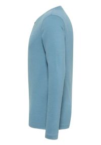 Męski Longsleeve Mustang Style Atchison Bluestone 1016877 5180. Długość rękawa: długi rękaw #5