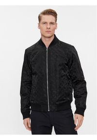 BOSS - Boss Kurtka bomber Corondo 50505648 Czarny Regular Fit. Kolor: czarny. Materiał: syntetyk