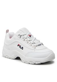 Fila Sneakersy Strada Low Teens FFT0009.10004 Biały. Kolor: biały. Materiał: skóra #1