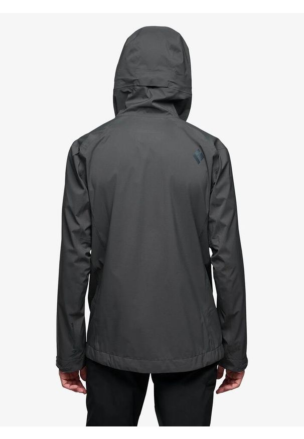 Kurtka z membraną męska Black Diamond Highline Stretch Shell. Kolor: szary