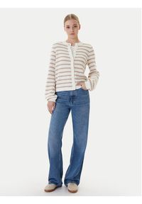 Vero Moda Kardigan Gorgeous 10338565 Beżowy Regular Fit. Kolor: beżowy. Materiał: syntetyk #5