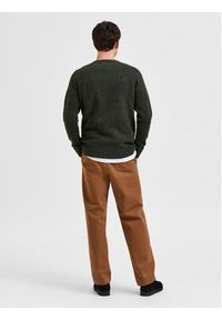 Selected Homme Sweter Rai 16086699 Zielony Regular Fit. Kolor: zielony. Materiał: syntetyk #3