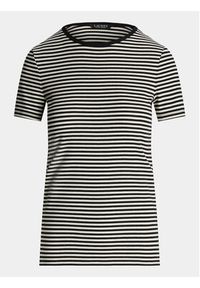 Lauren Ralph Lauren T-Shirt 200933297001 Czarny Regular Fit. Kolor: czarny. Materiał: bawełna #5