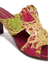 Hispanitas Klapki HV264801 C001 Żółty. Kolor: żółty. Materiał: materiał #6