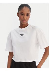 Reebok T-Shirt Klara RK25503CCW Biały Relaxed Fit. Kolor: biały. Materiał: bawełna #3