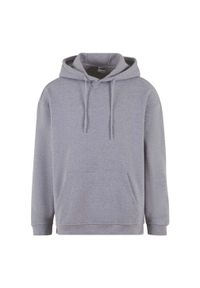 Oversizowa bluza z kapturem Urban Classics Basic. Typ kołnierza: kaptur. Kolor: szary #1