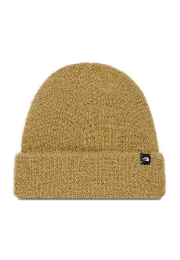 The North Face Czapka Plush Beanie NF0A3FLXPLX1 Beżowy. Kolor: beżowy. Materiał: materiał