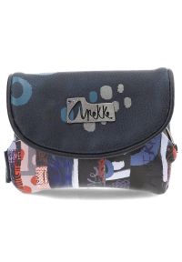 Anekke - Portfel ANEKKE - 37819-016 Granatowy. Kolor: niebieski. Materiał: skóra ekologiczna