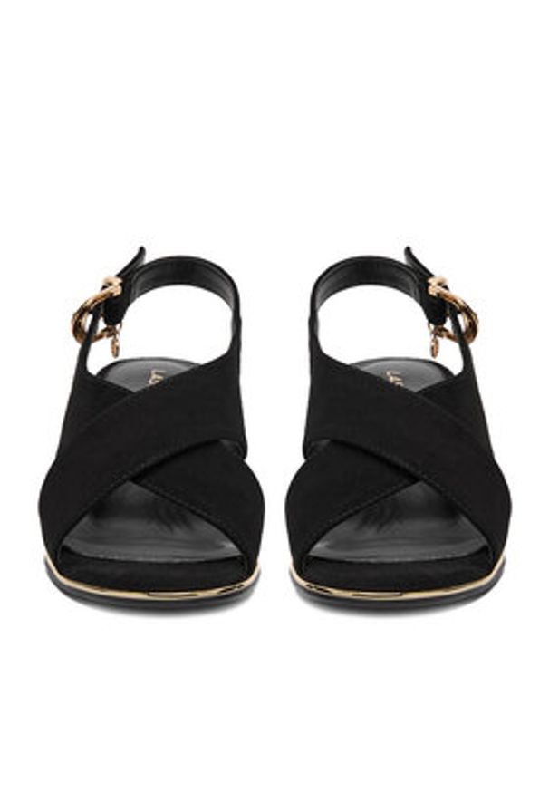 Lasocki Sandały CEO-HY23169-1 Czarny. Kolor: czarny. Materiał: zamsz, skóra