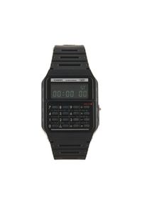 Casio Zegarek Vintage CA-53WB-1BEF Czarny. Kolor: czarny. Styl: vintage