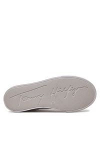 TOMMY HILFIGER - Tommy Hilfiger Trampki High Top Lace-Up Sneaker T3A9-33188-1687 M Biały. Kolor: biały. Materiał: materiał