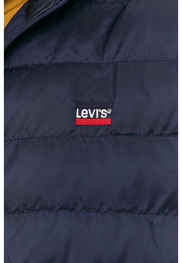 Levi's® - Levi's - Kurtka. Okazja: na co dzień, na spotkanie biznesowe. Kolor: niebieski. Materiał: puch. Styl: biznesowy, casual