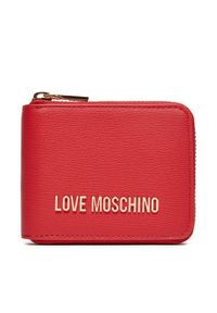 Love Moschino - Portfel damski LOVE MOSCHINO. Kolor: czerwony