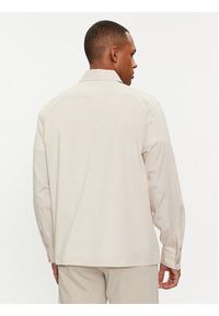 Calvin Klein Koszula K10K111364 Beżowy Boxy Fit. Kolor: beżowy. Materiał: bawełna #3