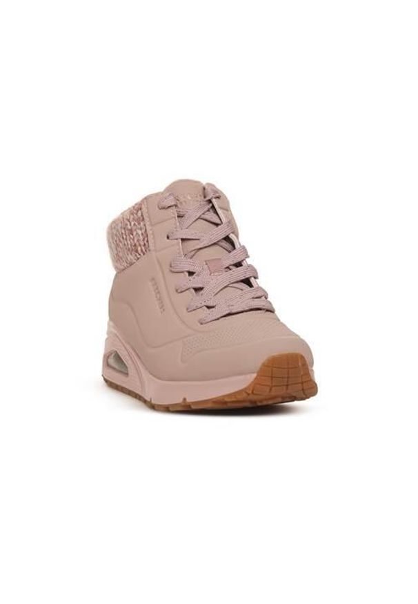 skechers - Buty do chodzenia dla dzieci Skechers Blsh Uno Gen. Zapięcie: sznurówki. Kolor: wielokolorowy, różowy. Materiał: materiał. Szerokość cholewki: normalna. Sport: turystyka piesza