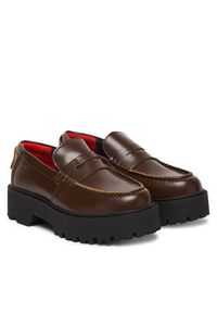 Tommy Jeans Loafersy Archive '01 Leather Loafer EN0EN03022 Brązowy. Kolor: brązowy. Materiał: skóra #3