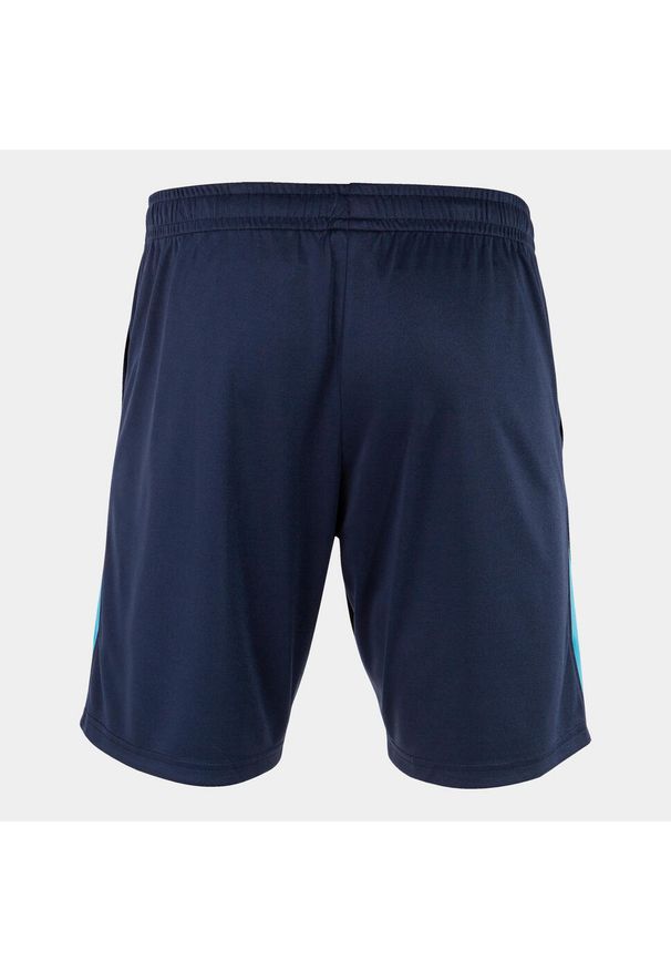 Spodnie sportowe męskie Joma 103209342. Kolor: niebieski. Materiał: materiał, syntetyk. Długość: krótkie