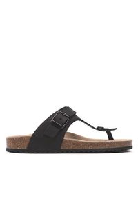 Geox Japonki D Brionia K D35LSK 00032 C9999 Czarny. Kolor: czarny. Materiał: nubuk, skóra #3