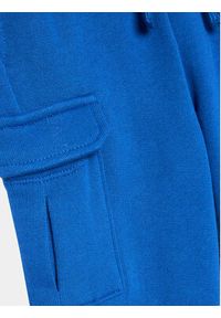 United Colors of Benetton - United Colors Of Benetton Spodnie dresowe 3J68GF034 Niebieski Regular Fit. Kolor: niebieski. Materiał: bawełna #3