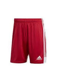 Adidas - Krótkie spodenki piłkarskie adidas Tastigo 19 Męskie. Kolor: biały, czerwony, wielokolorowy. Długość: krótkie. Sport: piłka nożna