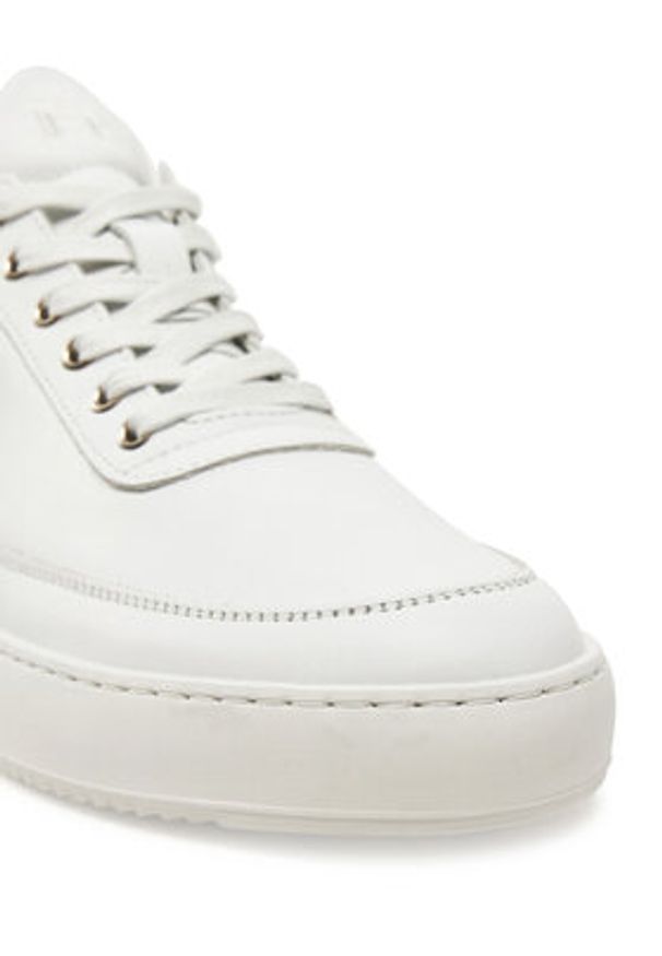 Filling Pieces Sneakersy Low Top Ripple 25122901901 Biały. Kolor: biały. Materiał: skóra