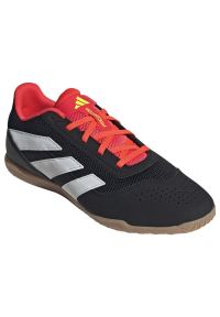 Adidas - Buty adidas Predator Club In IG5448 czarne. Kolor: czarny. Materiał: zamsz, guma. Szerokość cholewki: normalna. Sport: piłka nożna