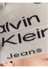 Calvin Klein Jeans Czapka K50K509900 Beżowy. Kolor: beżowy. Materiał: materiał, bawełna
