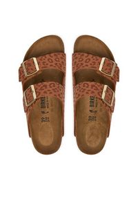 Birkenstock Klapki Arizona 1031926 Brązowy. Kolor: brązowy. Materiał: skóra #2