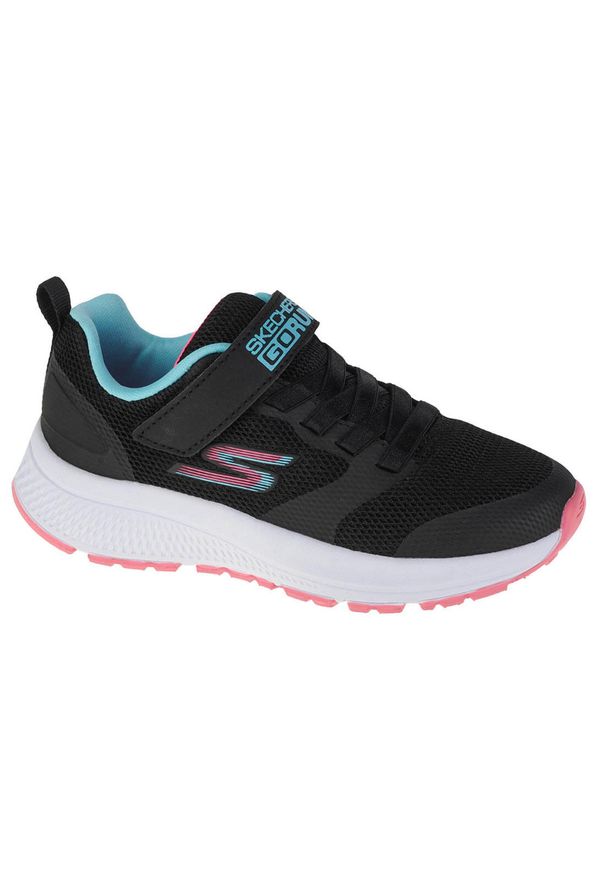 skechers - Buty do chodzenia dla dzieci Skechers GO Run Consistent. Zapięcie: sznurówki. Kolor: czarny. Materiał: guma, syntetyk, tkanina, materiał. Szerokość cholewki: normalna. Model: Skechers Sport. Sport: turystyka piesza, bieganie