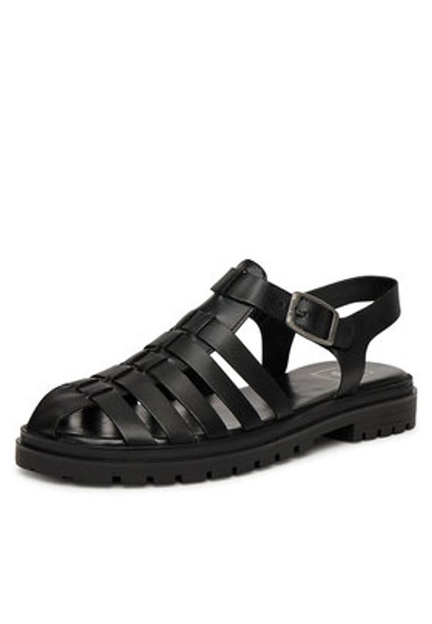 G-Star RAW - G-Star Raw Sandały WI34-23568-03 Czarny. Kolor: czarny. Materiał: skóra